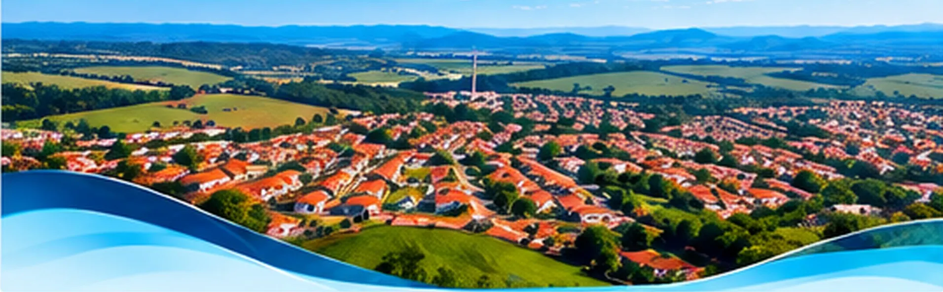 Paisagem da região Norte da região metropolitana