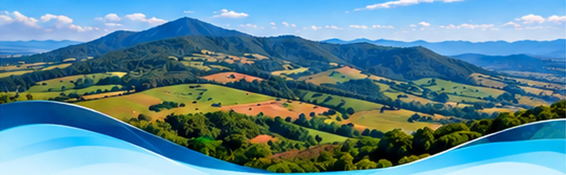 Paisagem da região Sul e Vale do Ivaí