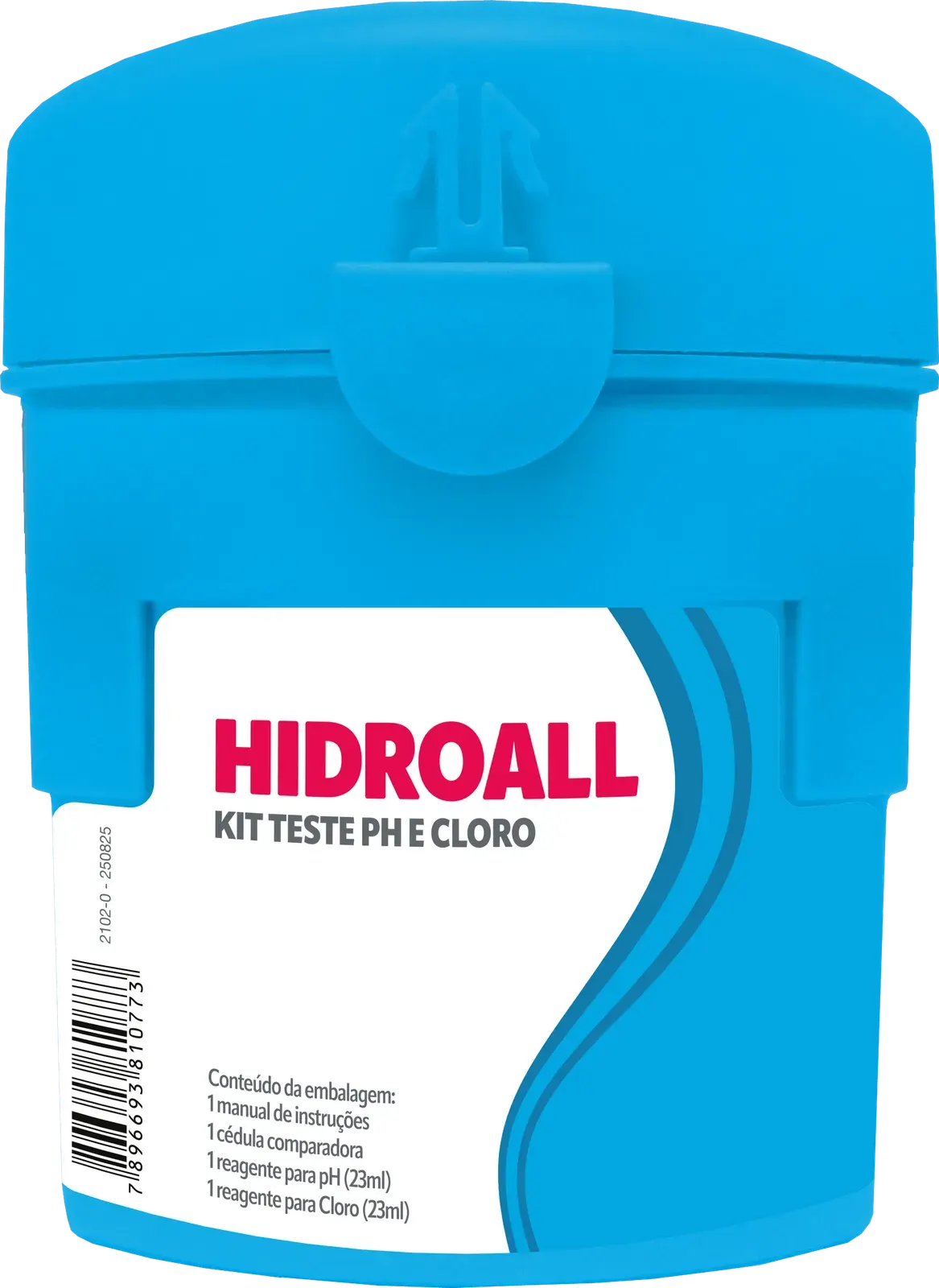 Kit Teste pH e Cloro marca Hidroall