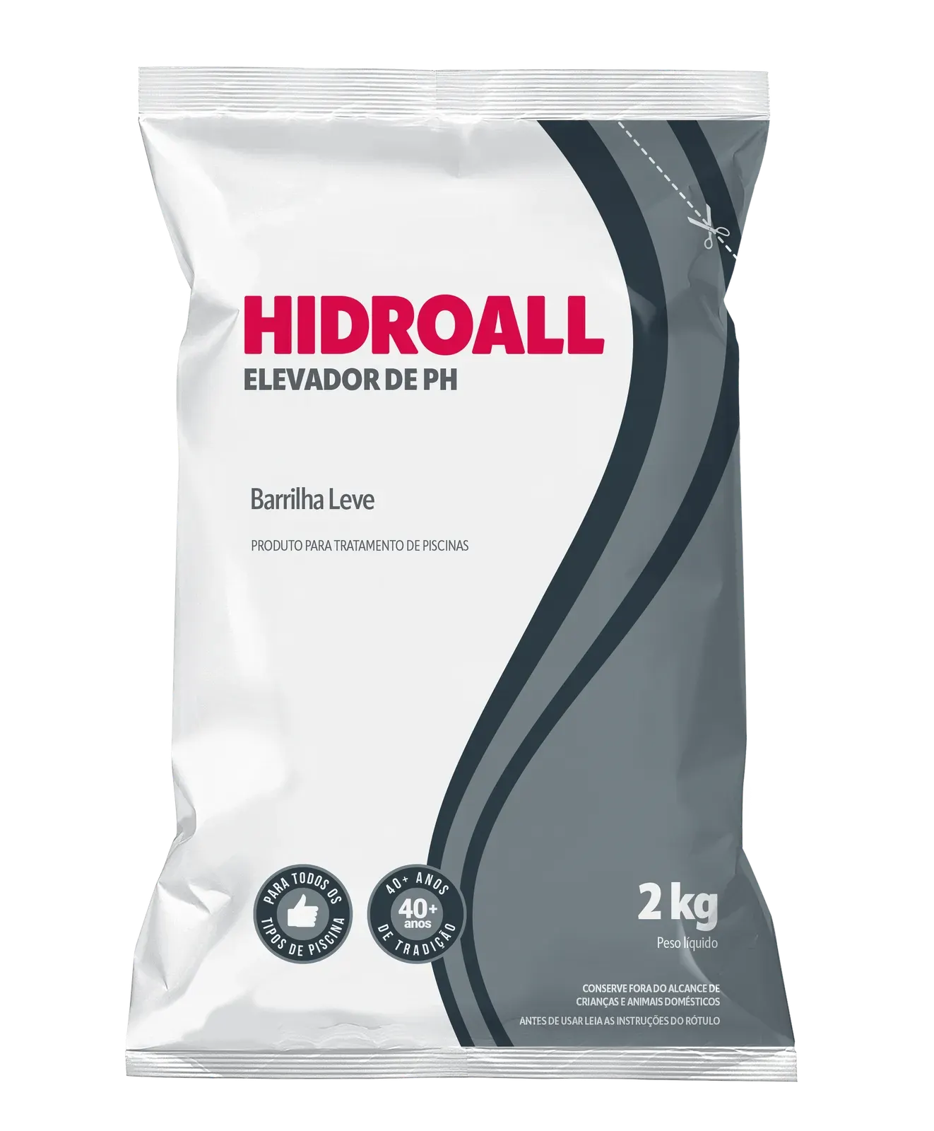 Hidro pH+ 2 kg. marca Hidroall