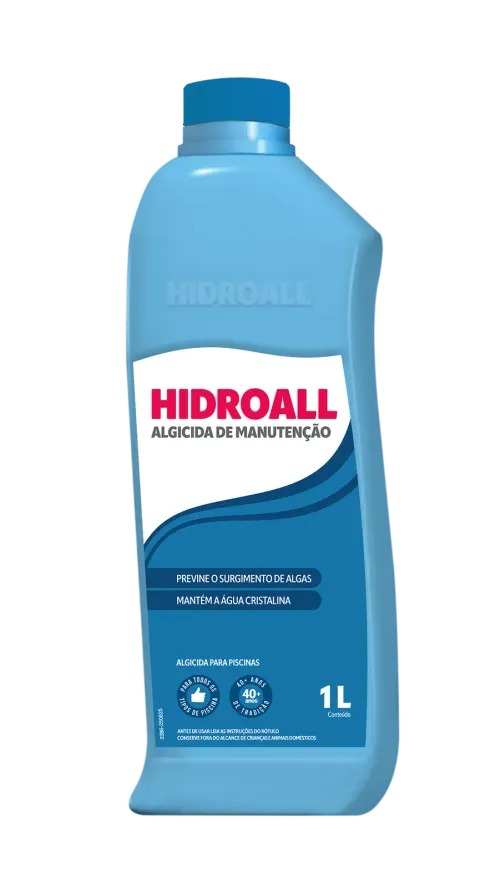 Hcl Algicida Manutenção 1 Lt. marca Hidroall