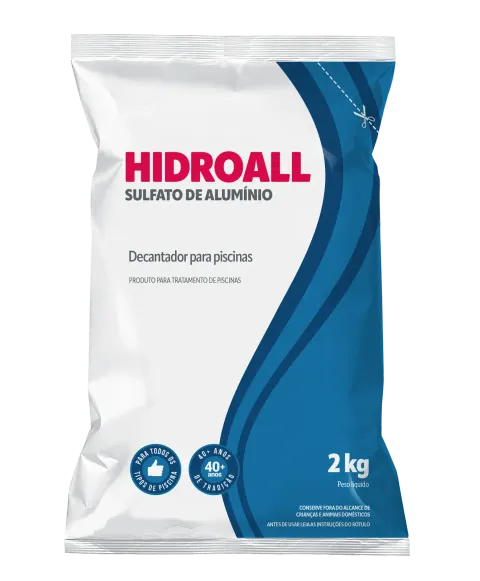 Sulfato Alumínio 2 Kg. marca Hidroall