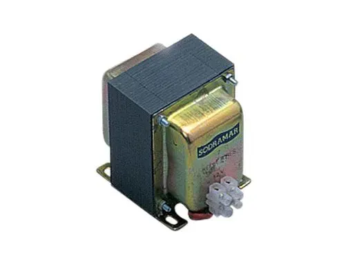 Transformador 12 volts p/ 240 watts TR-4 marca Sodramar.