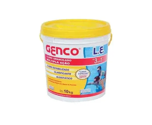 Genco '3 em 1' 10 Kg Cloro.