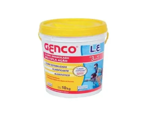 Genco '3 em 1' 10 Kg Cloro.