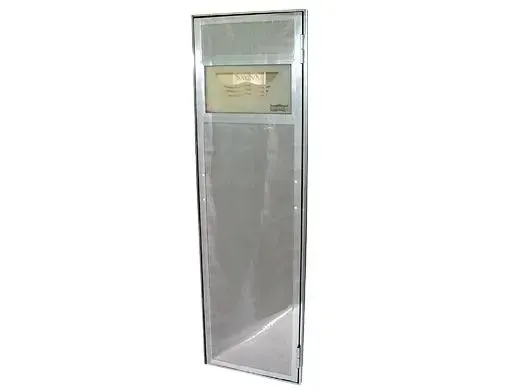 Porta p/ sauna de aço inox 0,57 x 1,90 Sodramar
