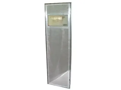 Porta p/ sauna de aço inox 0,57 x 1,90 Sodramar