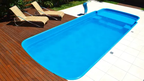 Piscina Fibra Praia Campeche 7,00 x 3,00 x 1,40 PCF700