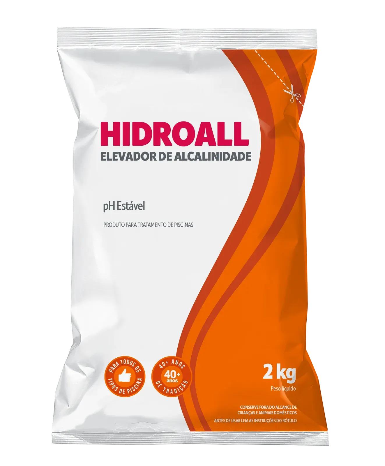 PH Estável 2 Kg. marca Hidroall