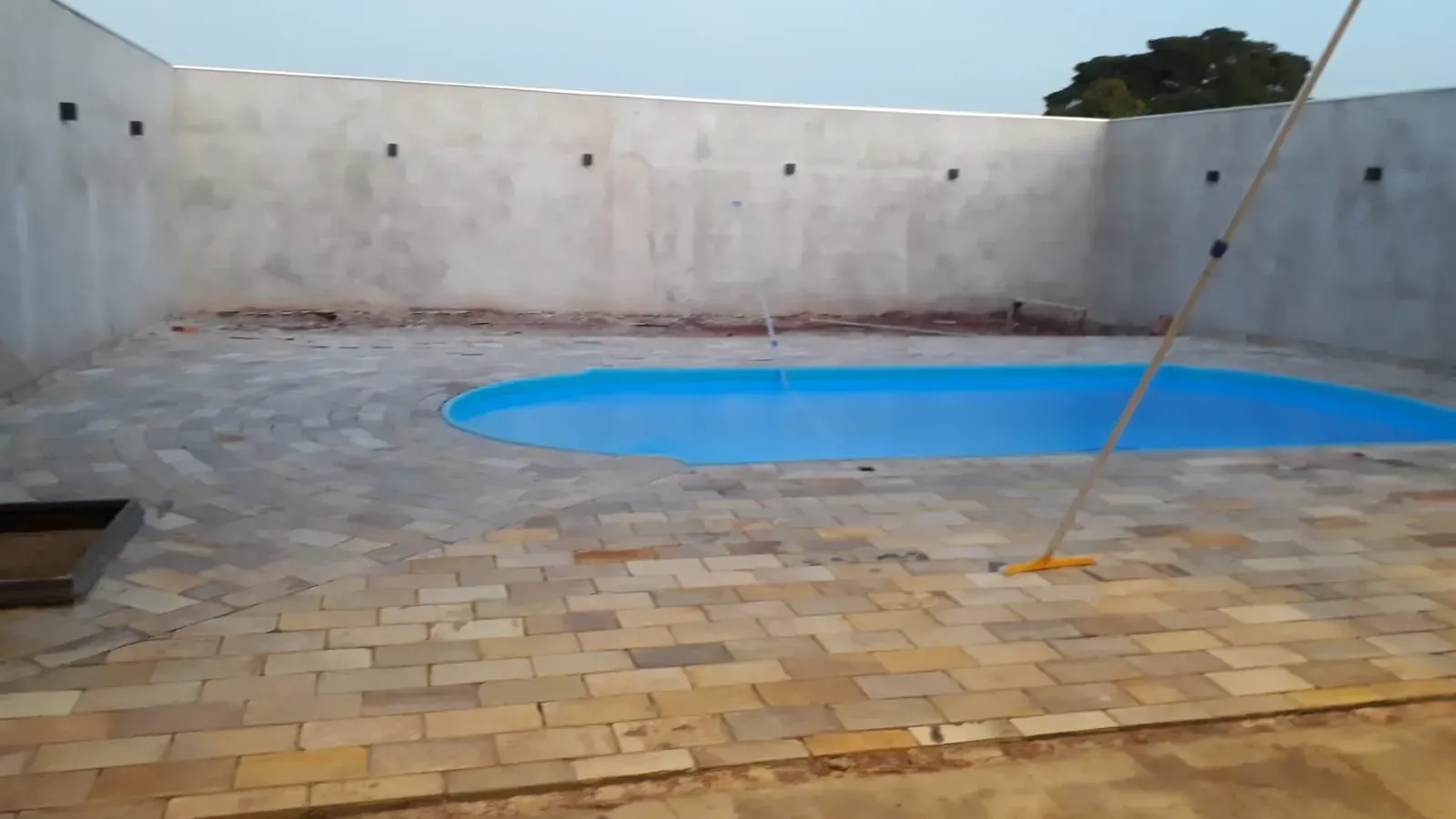 Instalação piscina Mediterrânea